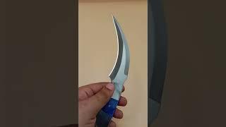 Custom handmade D2 steel beautiful karambit knife for sale anyone interested contact with me at DM