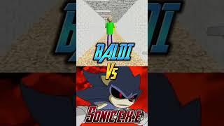 baldi vs sonic exe #shorts