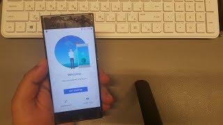 Sony G3121 Xperia XA1.Remove Google Account Bypass FRP.Without Box.