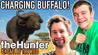 HUNTING CHARGING BUFFALO! Hunter Call of the Wild Ep.22 - Kendall Gray (ft. the Hunter DD33)