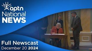 APTN National News December 20, 2024 – Cabinet shuffle, RCMP officers cleared in violent arrest