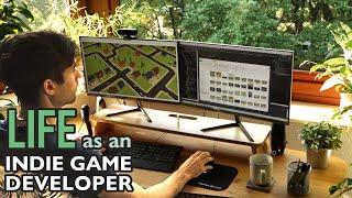 A Day as an Indie Game Developer