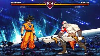 GOKU VS KRATOS!