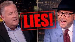 GEORGE GALLOWAY BRUTALLY FACT-CHECKS PIERS MORGAN ON ISRAEL-PALESTINE!