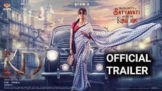 KD - The Devil Shilpa Shetty | KD The Devil Trailer | KD The Devil Trailer Dhruv Sarja, Ravi Chandra