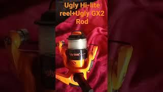 Shakespeare Ugly Stick GX2 Rod With Ugly Stick Hi-Lite Reel