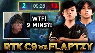 9 Minutes! BTK C9 met FLAPTZY on Ranked game in PH Server | BASIC vs OUTPLAYED part 2