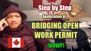 BRIDGING OPEN WORK PERMIT (BOWP) #buhaycanada #canadalife #filipino  #ferdztv  #fyp