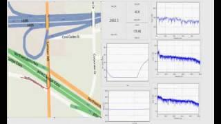 PRSG401: Live GPS data capture view of P8000 system