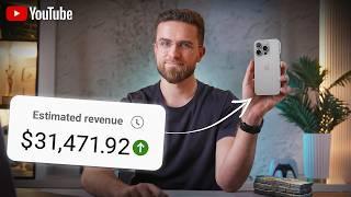 How I Made $31k With My iPhone 16 Review on YouTube?