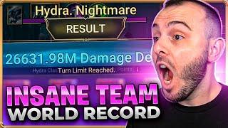 This Team Is BROKEN!! New Hydra World Record Raid Shadow Legends