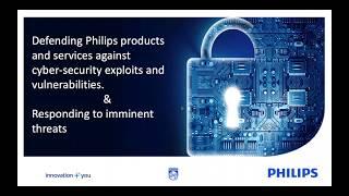 Responding to Imminent Cybersecurity Threats in Healthcare | Philips HIMSS 2020