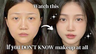 WATCH THIS! If You Don't Know How to Apply Makeup At All | Learn from ZERO! by 栗阿阿阿