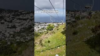 CAPRI, Italy: Monte Solaro Chairlift #bucketlisttravel #italytravel #capriisland #positano #italy