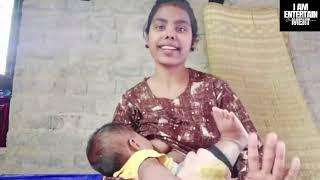 breastfeeding vlog 2023 Desi bath Indian village girl Village lifevlog Village vlog couple mastivlog