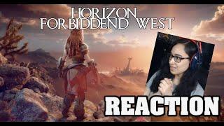 I GOT A LIL EMOTIONAL / HORIZON ZERO DAWN 2: FORBIDDEN WEST TRAILER REACTION