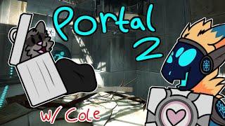 Tormiline plays Portal 2 Coop with a mentally deficient Goblin