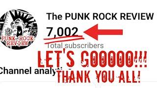 The PUNK ROCK PLAYLIST! 7K SUBSCRIBER CELEBRATION!