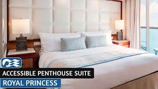 Royal Princess | Accessible Penthouse Suite Full Walkthrough Tour | Princess Cruises | 2024 | 4K