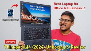 Best Laptop for Office & Business..? Lenovo's New Gen Thinkpad 2024 