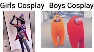 Girls Cosplay V.S Boys Cosplay