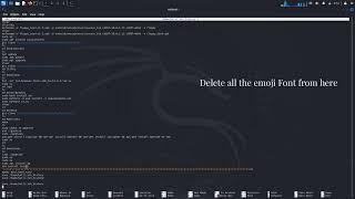 How to delete corrupt history files in Kali Linux.