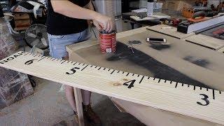 How to Make Kids Growth Chart Ruler