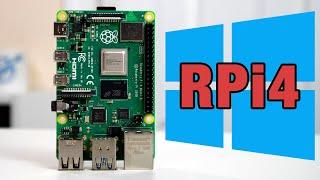 Windows 10 on Arm on Raspberry Pi 4 3GB RAM USB working First look