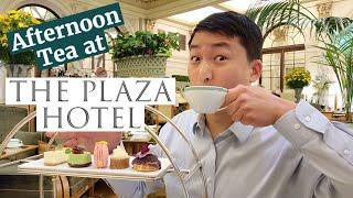 Afternoon Tea at The PLAZA HOTEL in NYC! Palm Court