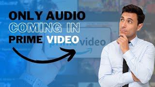 Only Audio coming in prime video Video stays blank #prime #primevideo #primevideos