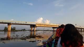 Boating in Patthalung Thailand Thale Noi