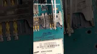 Mobile SIM Connector Repaired 