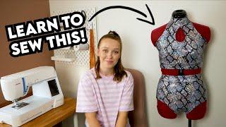 How to Sew a Basic Two Piece Dance Outfit | Follow Along Tutorial!