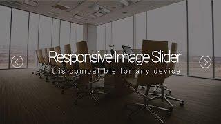 Bootstrap Tutorial | Responsive Image Slider Using HTML , CSS , BOOTSTRAP & Jquery