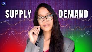 What is supply and demand in trading? (hindi) | supply and demand zone |  Smart money teaching