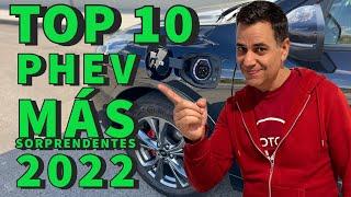 TOP 10 Los COCHES HÍBRIDOS ENCHUFABLES más SORPRENDENTES 2022 RANKING PHEV MOTORK