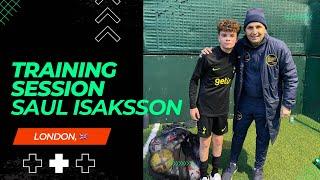 Epic football training session with Saul Isaksson-Hurst 