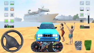 Taxi Sim 2020 ‍️ CITY BMW BEACH UBER DRIVER GAME - Car Games 3D Android iOS