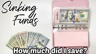 SINKING FUNDS | Cash Envelope System | Budget for Beginners | Counting Sinking Funds | MONETS MONEY