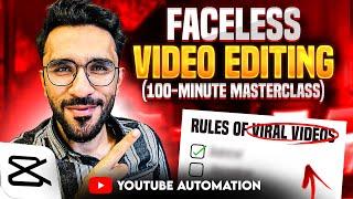 How to Create & Edit Faceless Youtube Videos | Faceless Video Editing Course | CapCut Tutorial