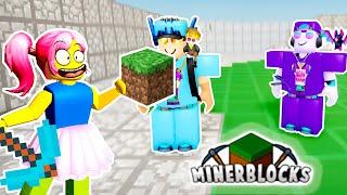 НУБИК В МАЙНКРАФТ В РОБЛОКСЕ Minerblocks Roblox!