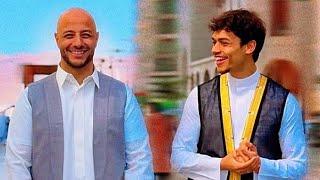 Maher Zain & Harris J - Qalbi Fil Madinah | Official Lyric Video | قلبي في المدينة With Light Music