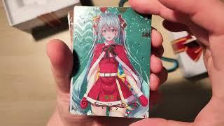 Waifu Cards Christmas Box - Box Unboxing/ Opening