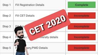 CET 2020 How to Register | All 10 steps explained | CET HelpDesk numbers