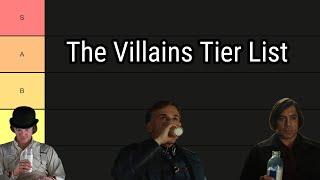 Ranking All The Villains I've Covered (So Far)