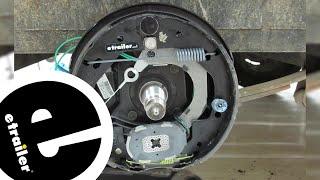 etrailer | Complete Breakdown of the Dexter Nev-R-Adjust Electric Trailer Brake Assembly