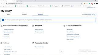 Full overview on How to verify eBay account and do initial account settings properly