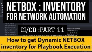 NetBox Inventory For Ansible Tower Automation Part3:How to get Dynamic NETBOX inventory for Playbook