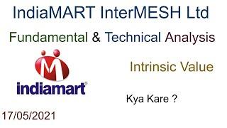 IndiaMART InterMESH Ltd Stock Fundamental & Technical | Indiamart fair value | Indiamart falling ?