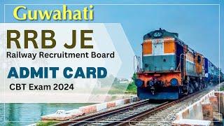 Indian Railway CBT Admit Card Download link Active 2024 || RRB JE Admit Card 2024